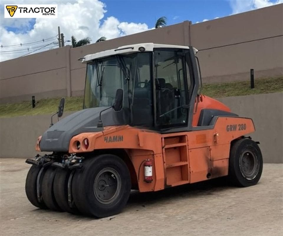 Rolo compactador Hamm GRW 280 2014 - Imagem 1
