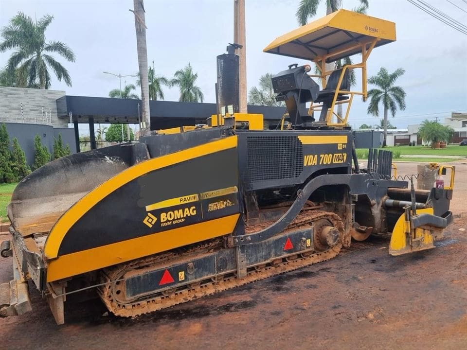 Vibroacabadora Terex VDA 700 2009 - Imagem 1