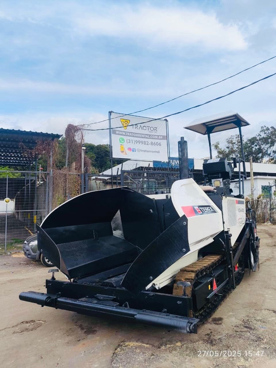 Vibroacabadora Terex VDA400 2009 - Imagem 7