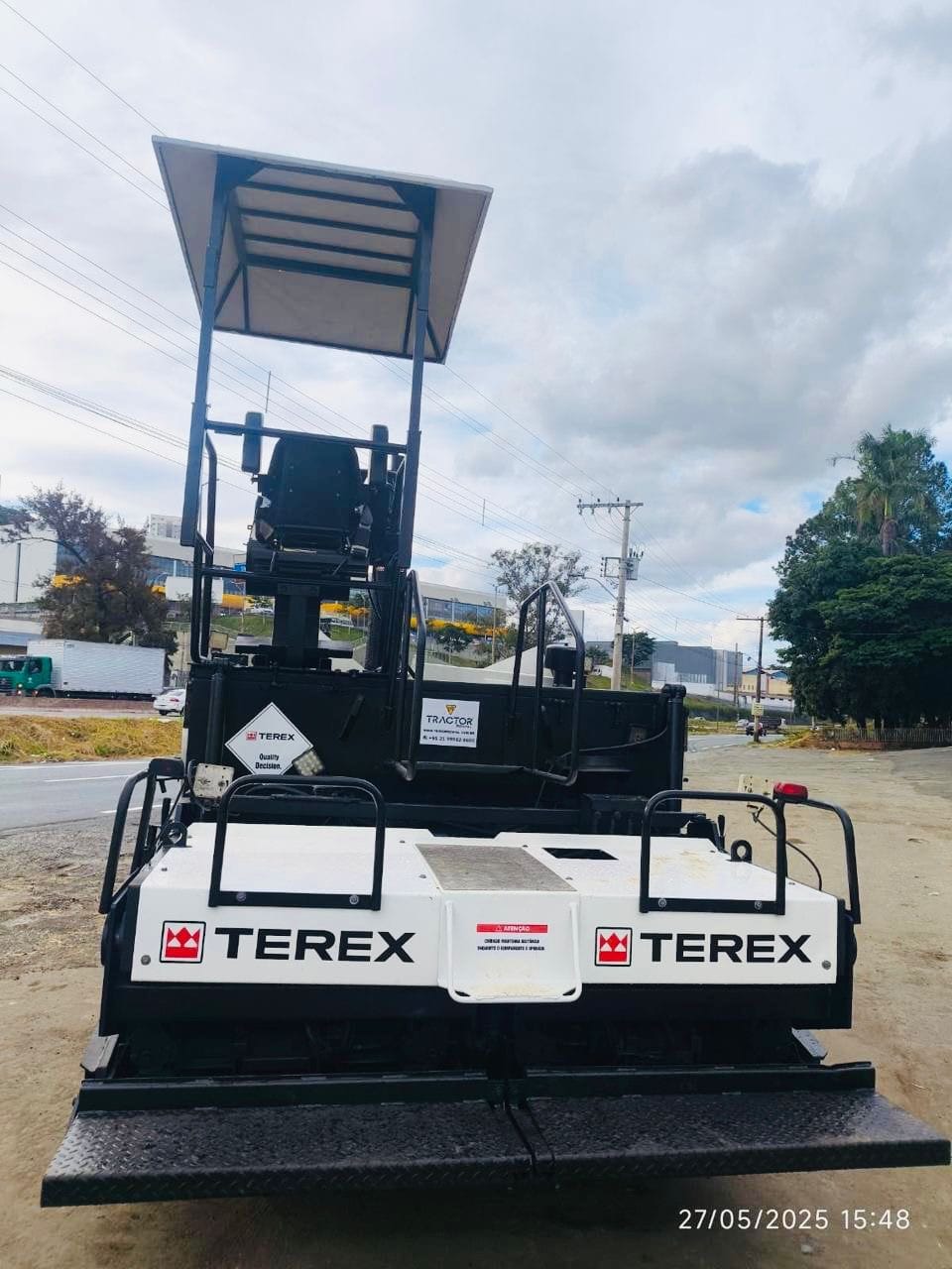 Vibroacabadora Terex VDA400 2009 - Imagem 8