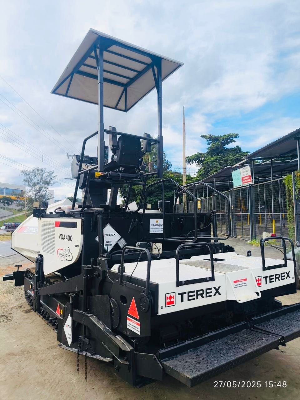 Vibroacabadora Terex VDA400 2009 - Imagem 9