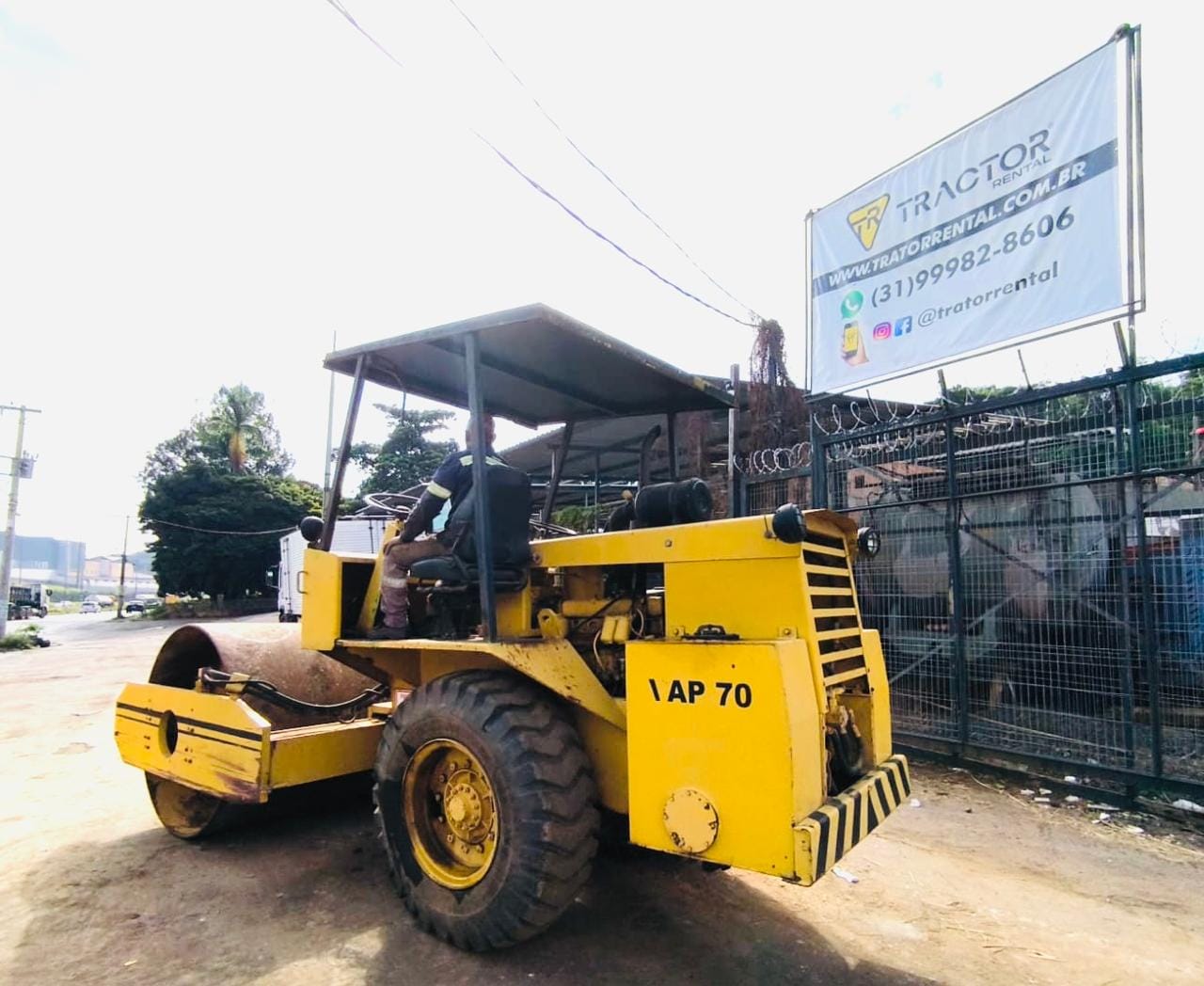 Rolo compactador Müller VAP70 PD 1994 - Imagem 2