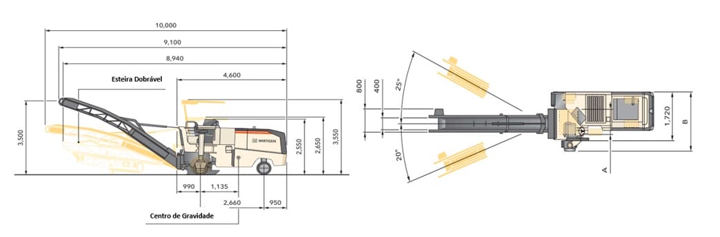 Fresadora de asfalto Wirtgen W100 2017 - Imagem 10