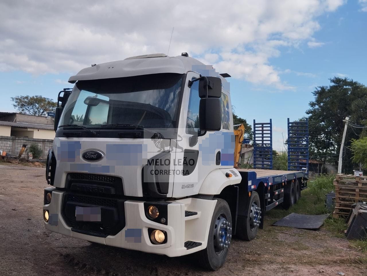 Ford Cargo com Plataforma Ford Cargo2429 2013 - Imagem 3