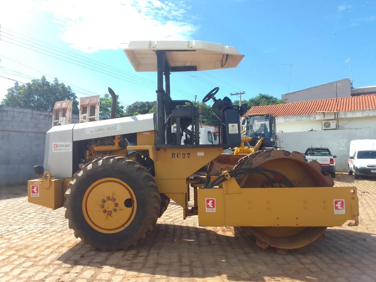 Rolo compactador Müller VAP55 1998 - Imagem 4
