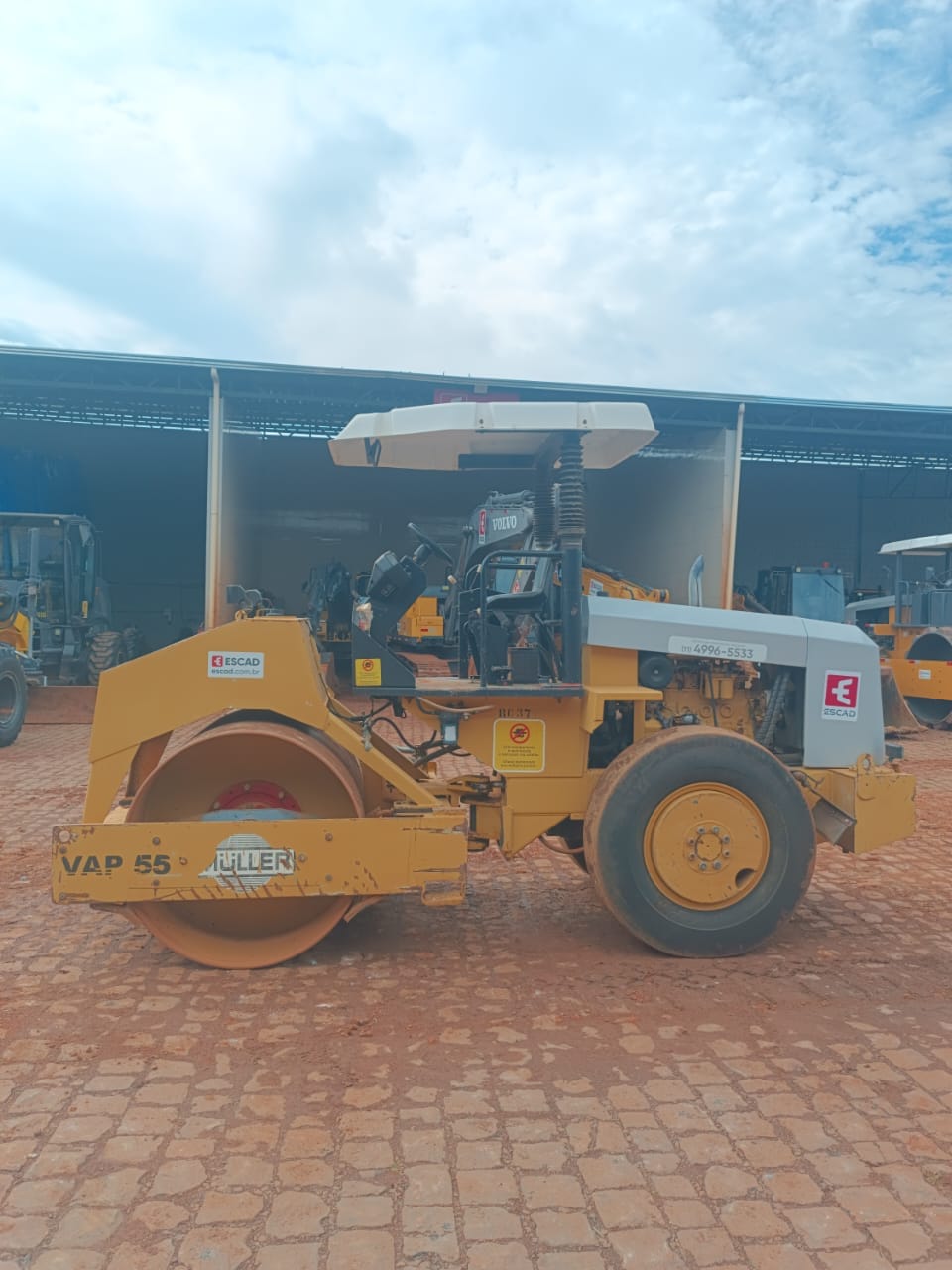 Rolo compactador Müller VAP55 1996 - Imagem 3
