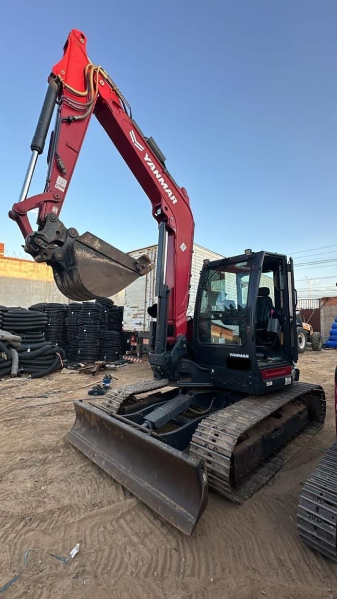 Mini Escavadeira Yanmar SV 100 2023 - Imagem 1