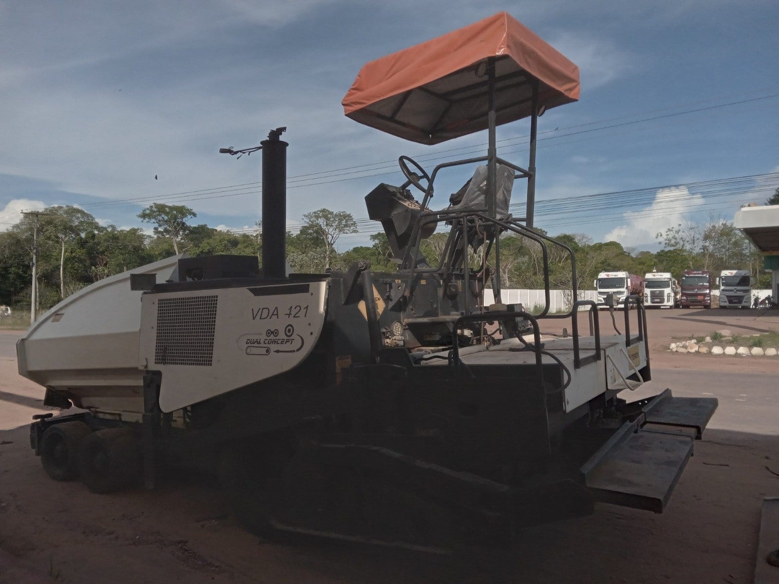 Vibroacabadora Terex VDA 421 2012 - Imagem 6