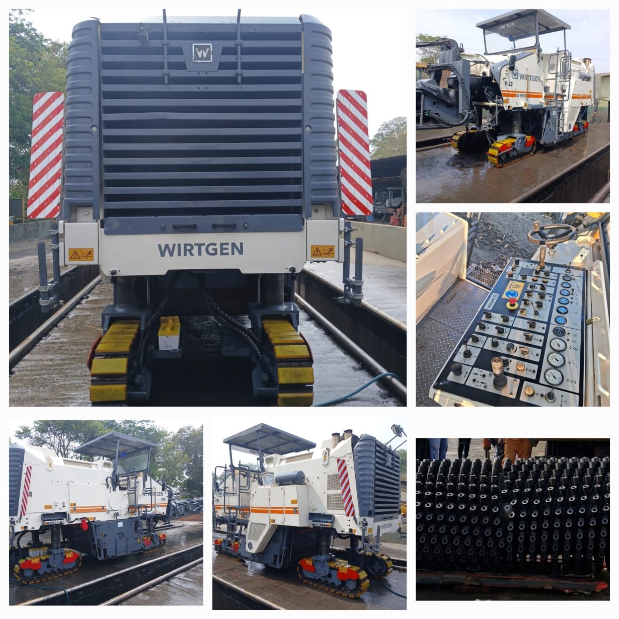 Fresadora de asfalto Wirtgen W1900 2016 - Imagem 1