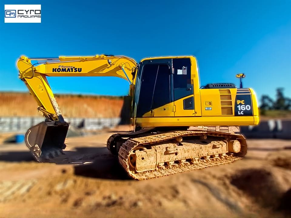 Escavadeira Komatsu PC160 2018 - foto 1 de 8