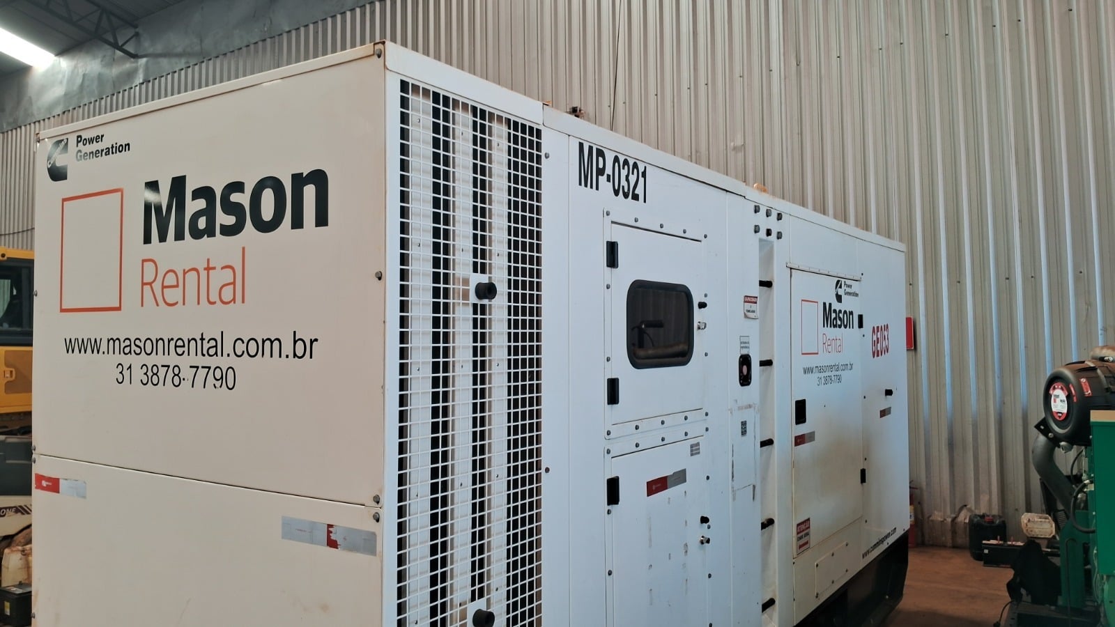 GERADOR CUMMINS C500 2020 - foto 1 de 10