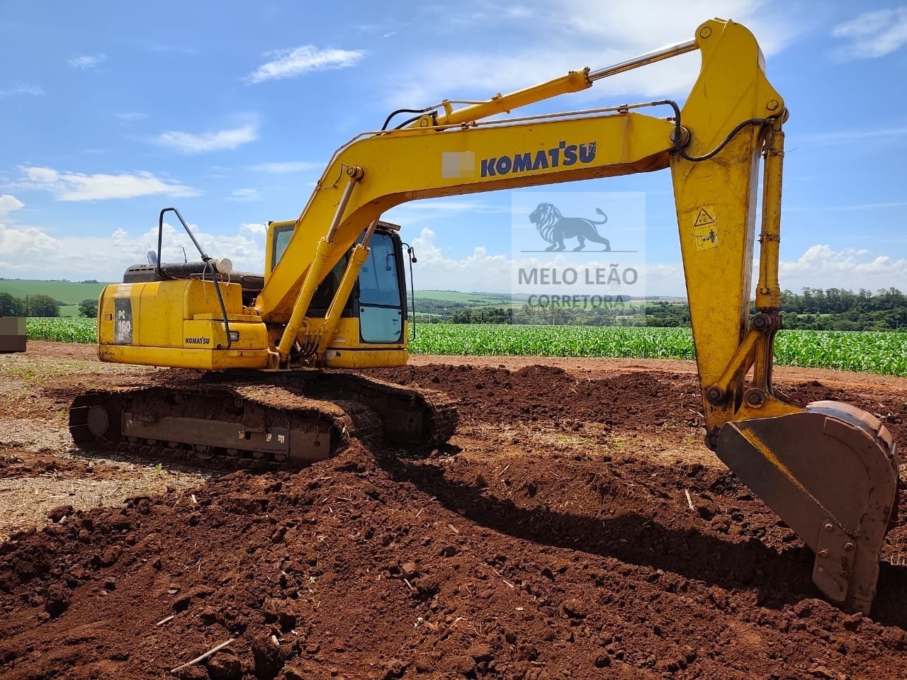 Escavadeira Komatsu PC160 LC 2017 - foto 1 de 12