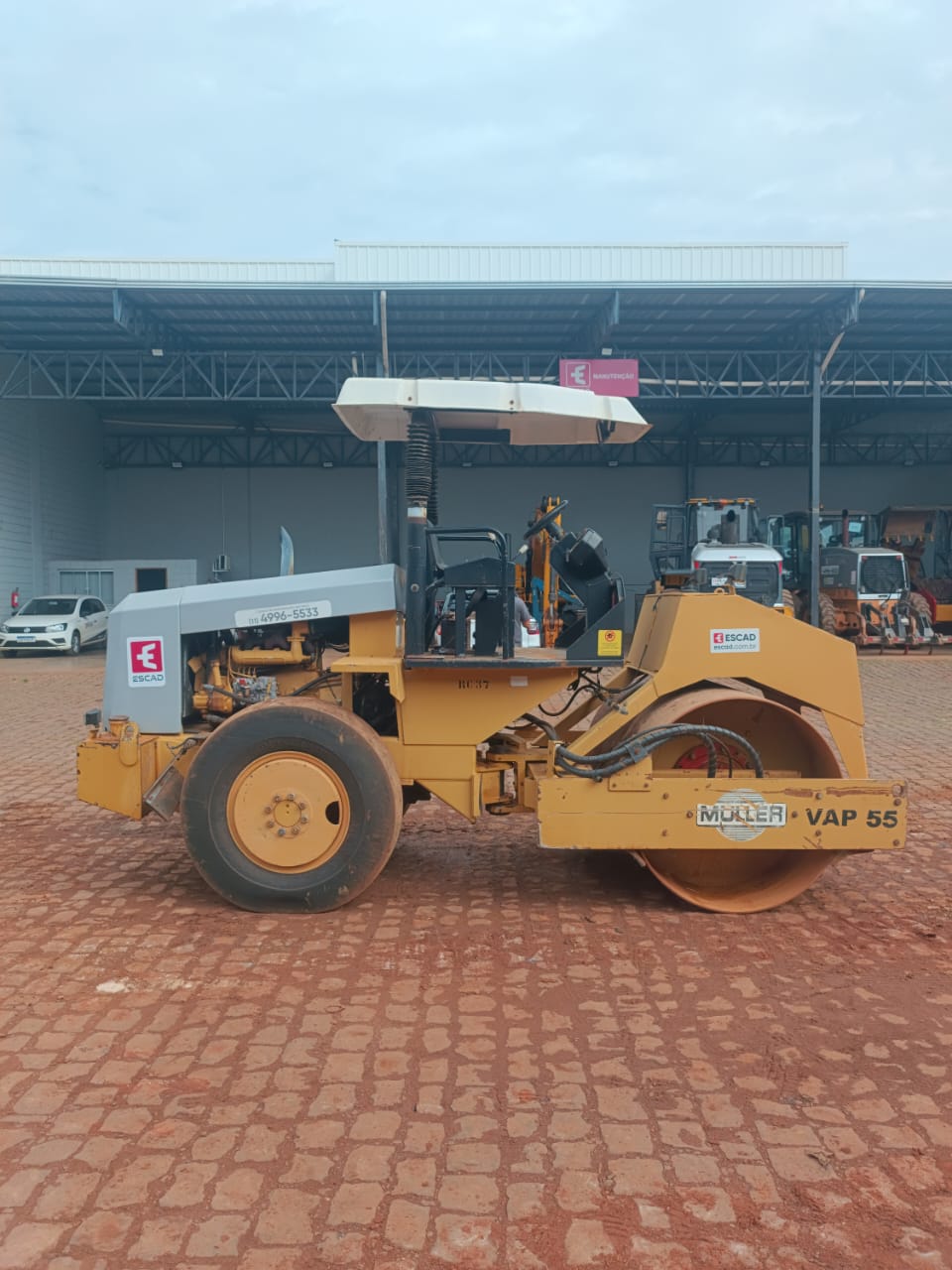 Rolo compactador Müller VAP55 1996 - foto 1 de 7
