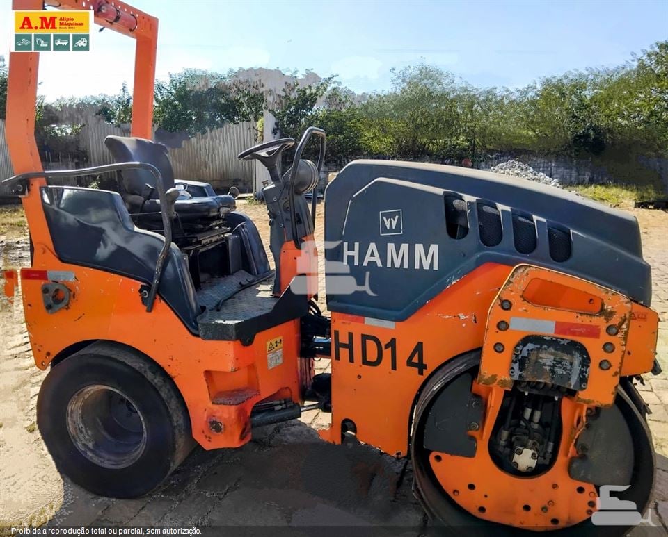 Rolo compactador Hamm HD 14 VT 2012 - foto 1 de 2