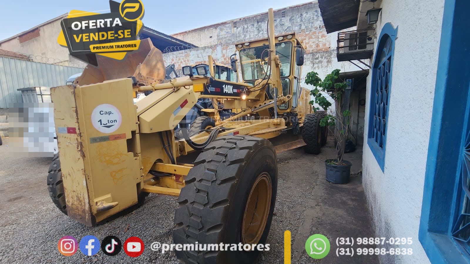 Motoniveladora Caterpillar 140K 2013 - foto 1 de 10