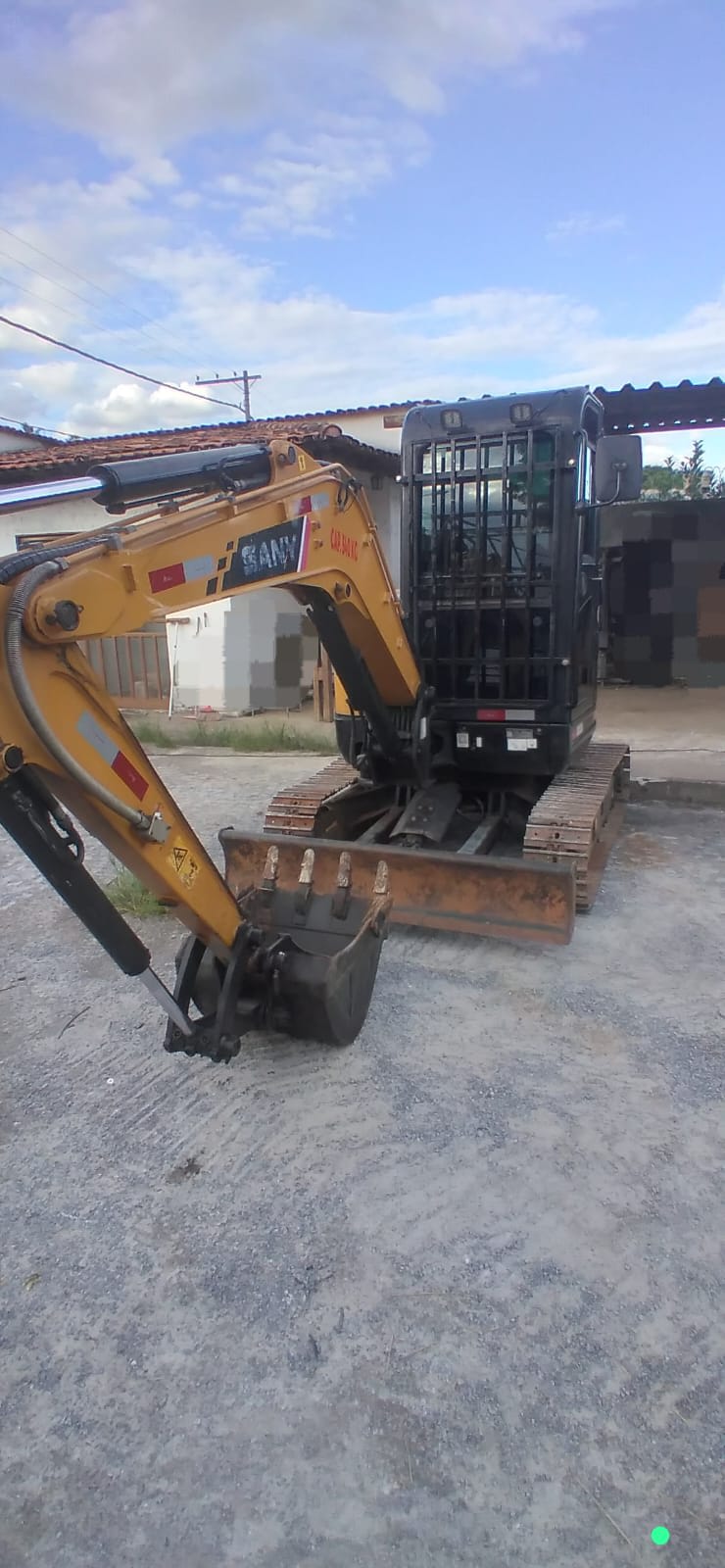 Mini Escavadeira Sany SY35 U 2022 - foto 1 de 4