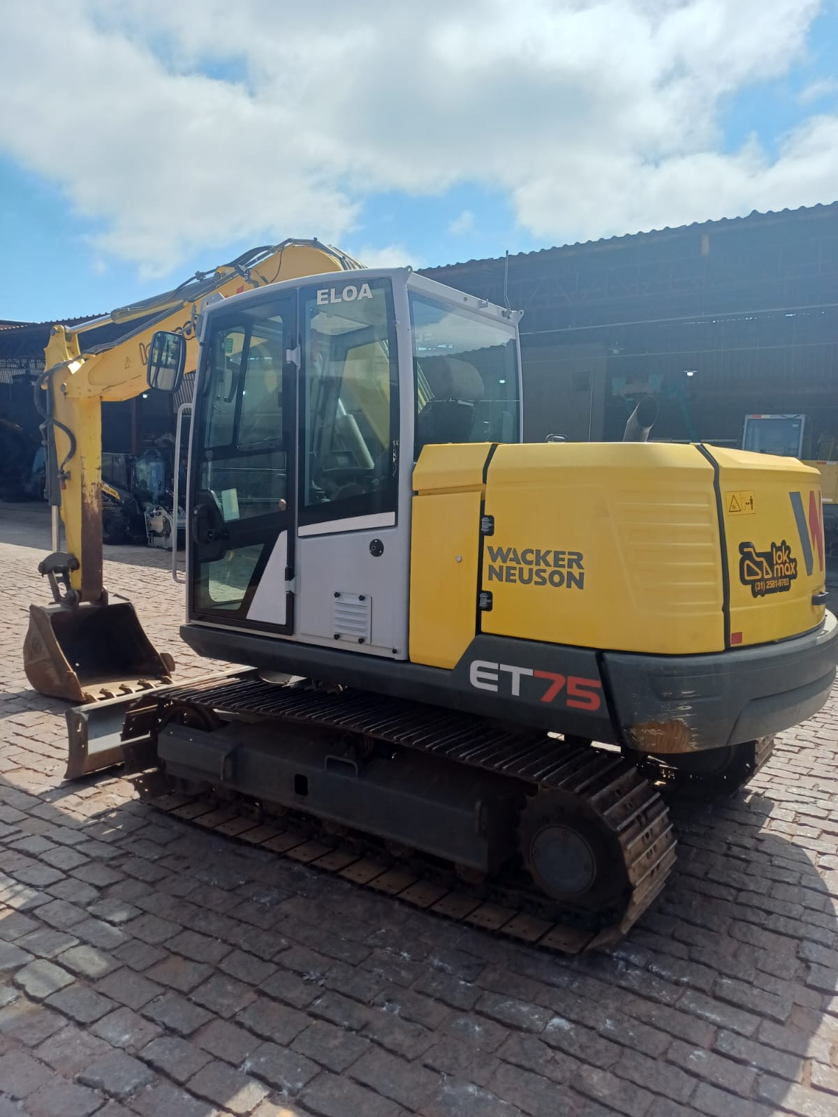 Mini Escavadeira Wacker Neuson ET75 2022 - foto 1 de 7