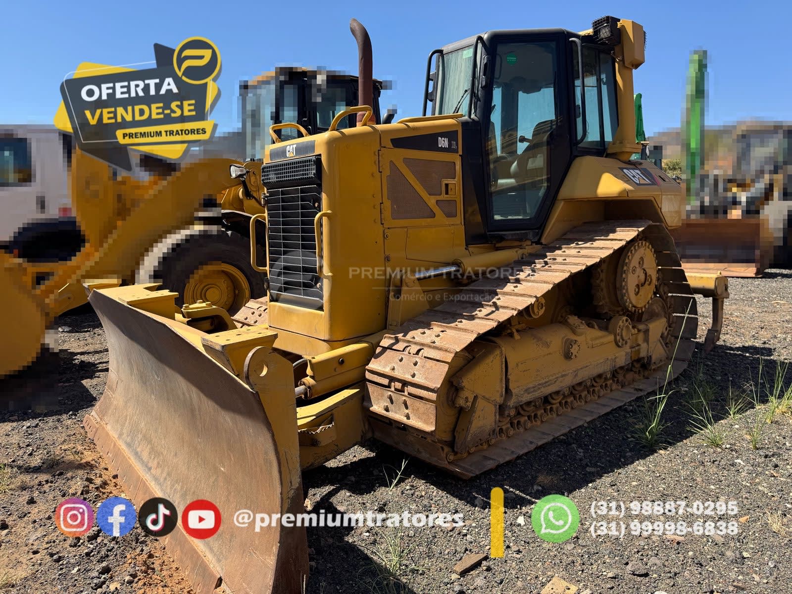 Trator de esteira Caterpillar D6N 2012 - foto 1 de 10