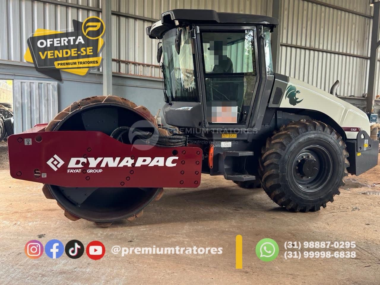 Rolo compactador Dynapac CA25 2020 - foto 1 de 5