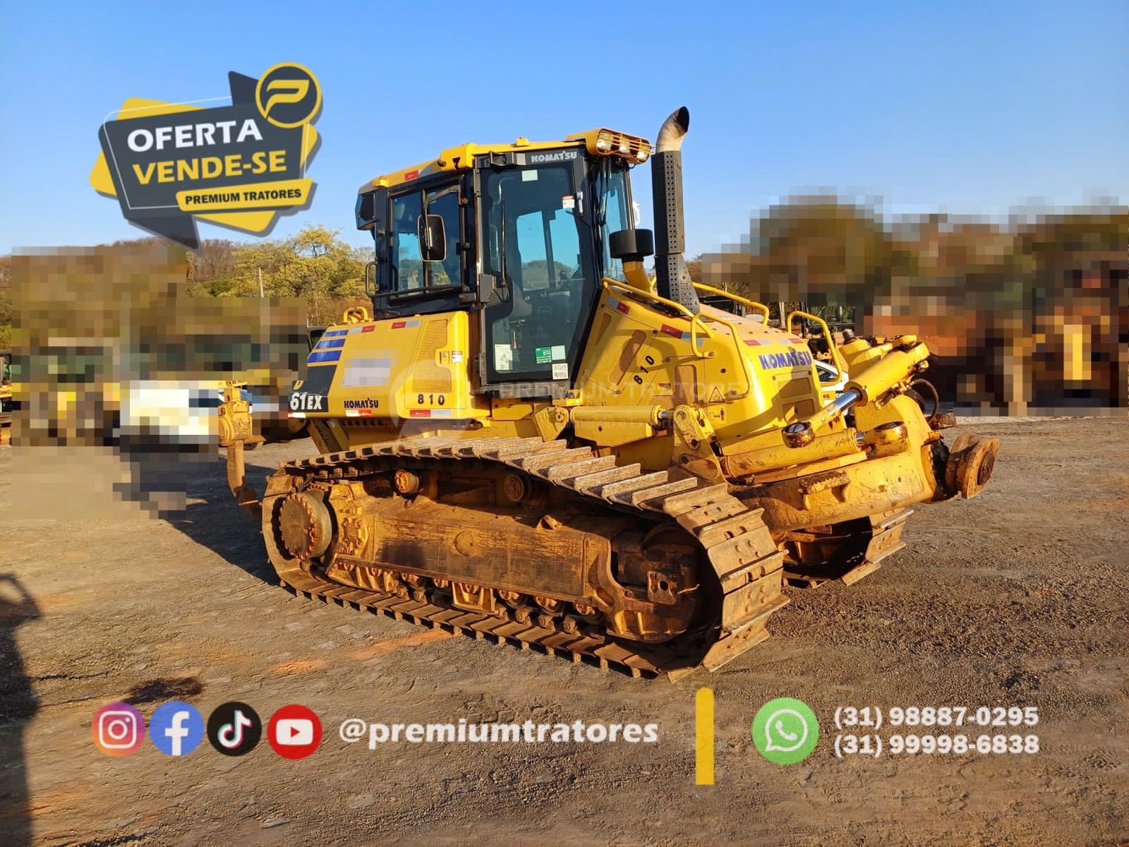 Trator de esteira Komatsu D61-EX 2022 - foto 1 de 3