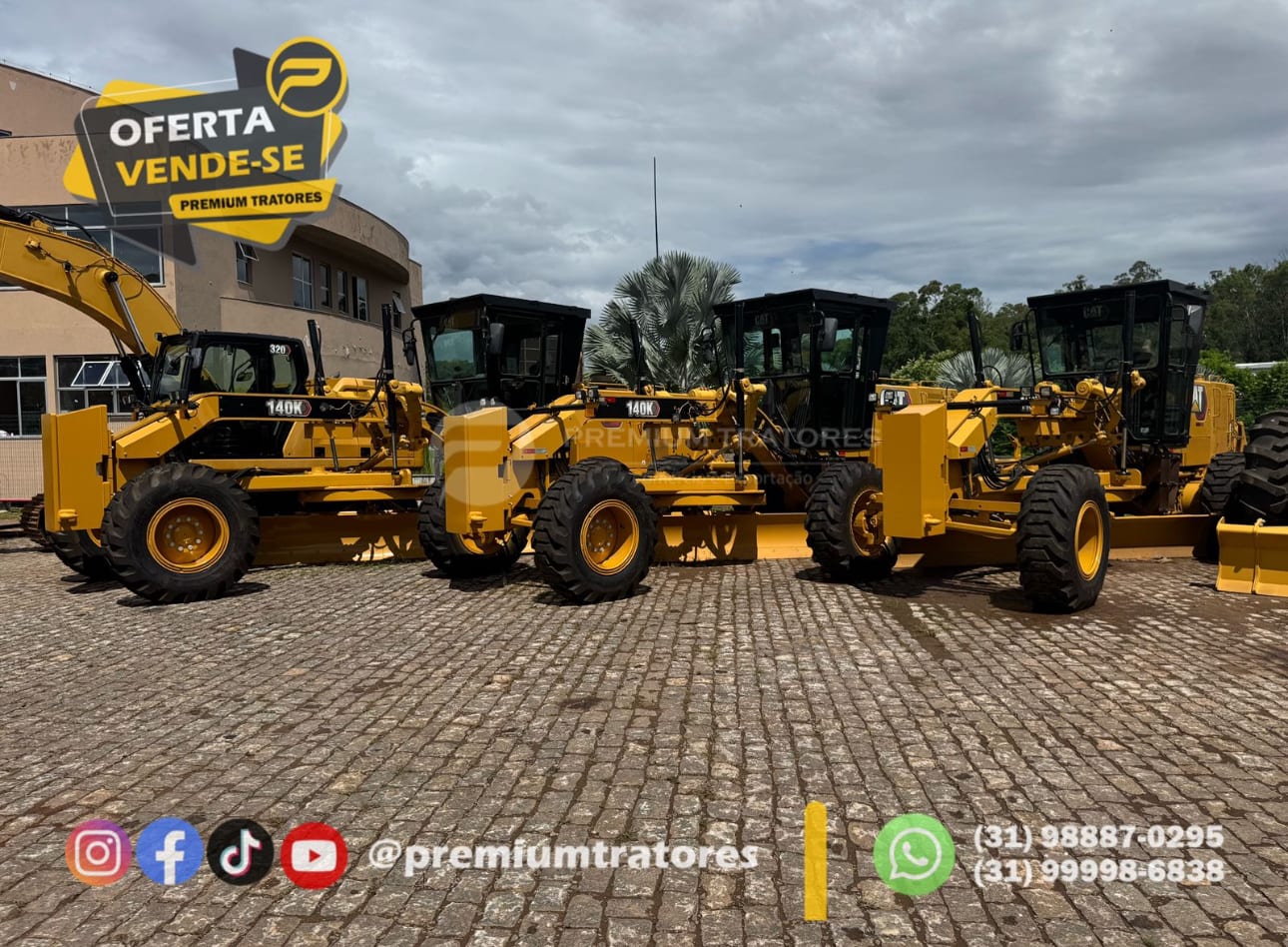 Motoniveladora Caterpillar 140K 2019 - foto 1 de 15