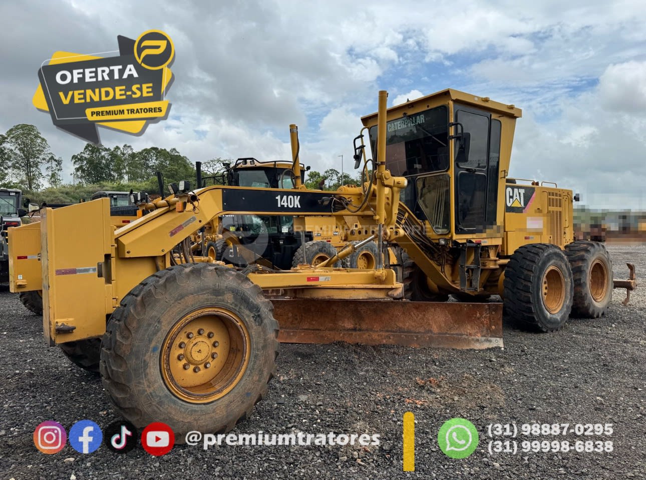 Motoniveladora Caterpillar 140K 2013 - foto 1 de 15
