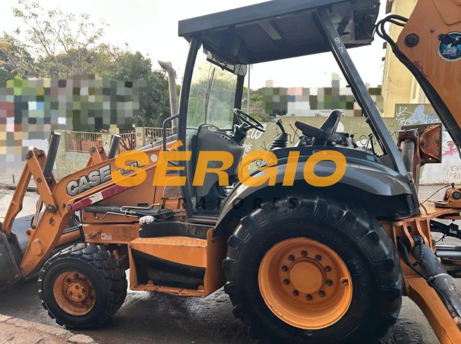 Retroescavadeira Case 580N 4X4 2017 - foto 1 de 1