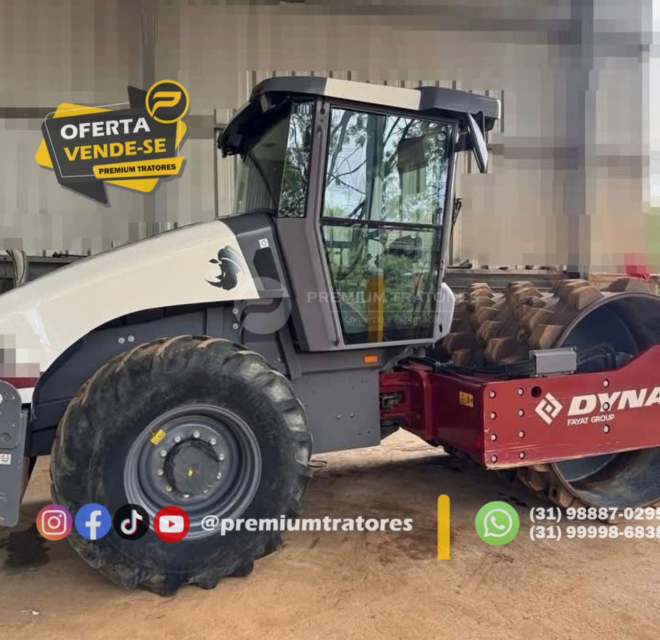 Rolo compactador Dynapac CA25 2022 - foto 1 de 2